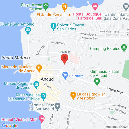 Salón & peluquería Francos Ancud map