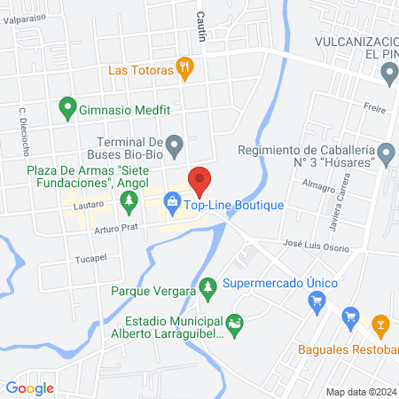 François Nails map