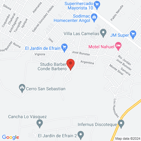 Studio Barber Conde Barbero map