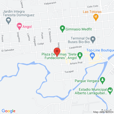 Clínica Los Confines map