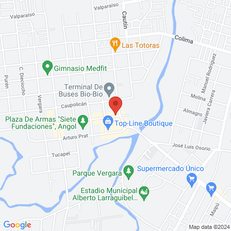 Juan Francisco Valderrama Erices map