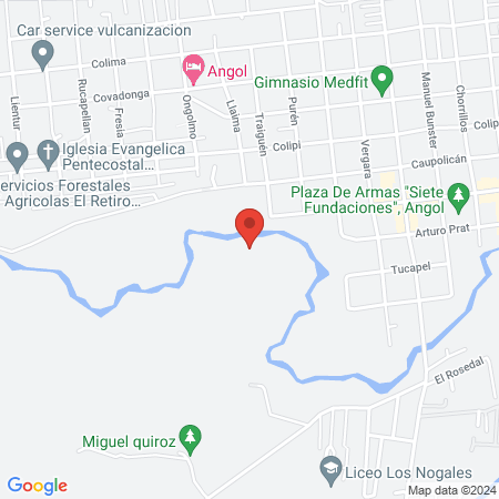 Juan Francisco Valderrama Erices map