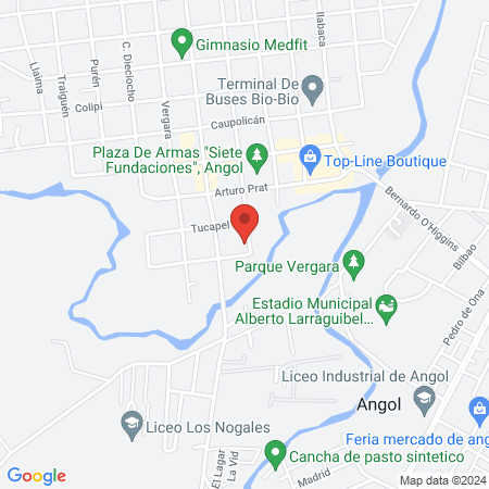 Centro Médico Kinesico La Frontera map