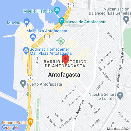 Depilaciones Gacitua's I map