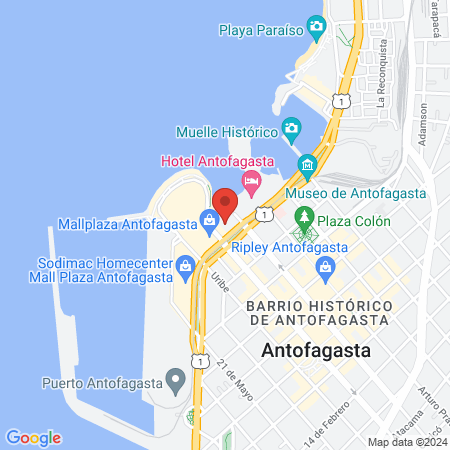 Energy Antofagasta map