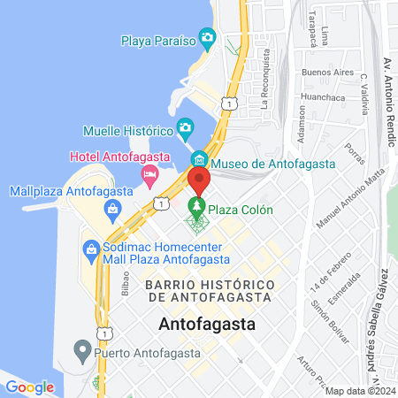 Centro Médico y Dental RedSalud Antofagasta map