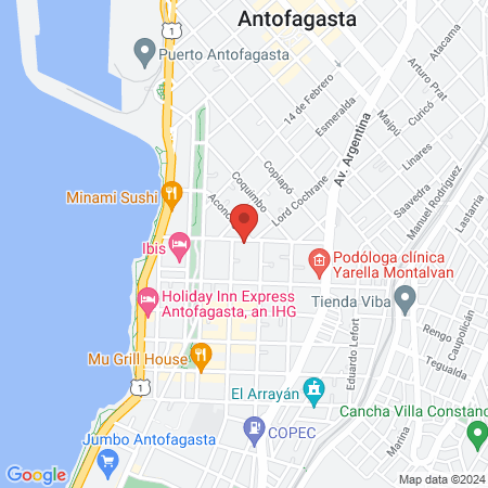 Clínica Veterinaria Licancabur map