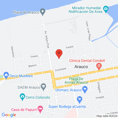 Prótesis dentales Jacqueline Zarate map