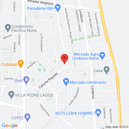 Belleza Andina map