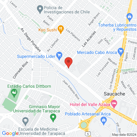 De La Rocha Salon de Beleza Unisex map