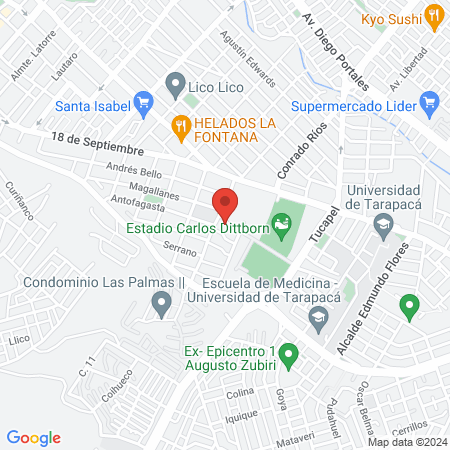 Centro Médico Vitali map