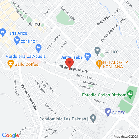Clínica CET map