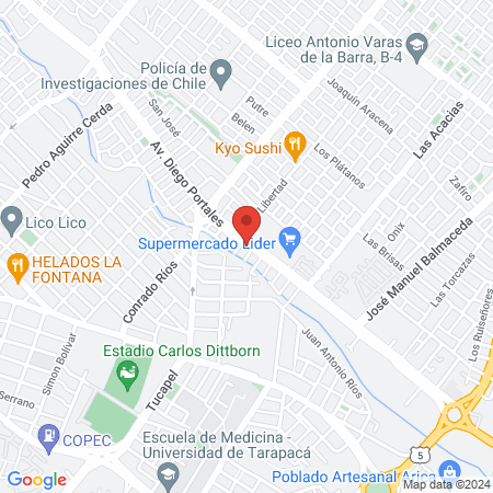 Clinica Veterinaria Oasis map