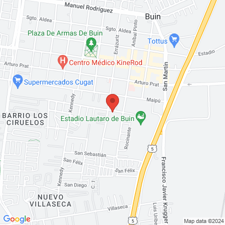 Gimnasio ProFitness map