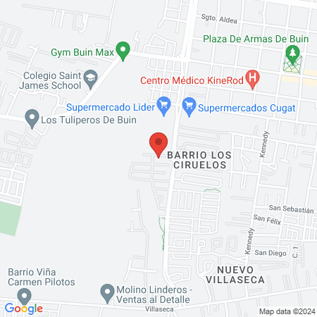 Clínica dental Los Ciruelos map