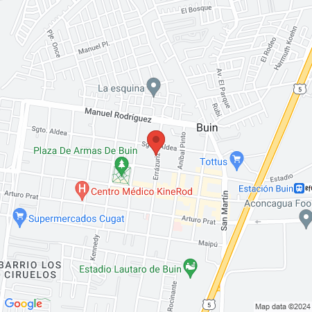 Clínica Dental Buin map