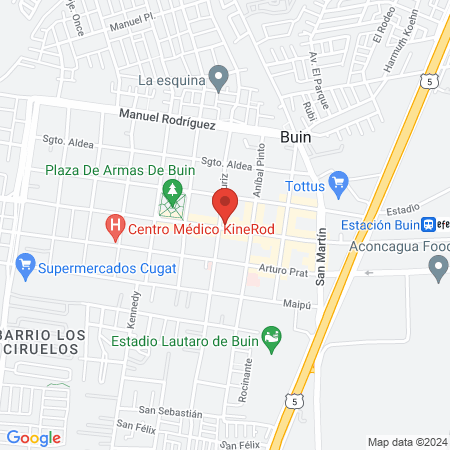 Clínica Dr Esteban Peña y Dra Viviana Moreno map