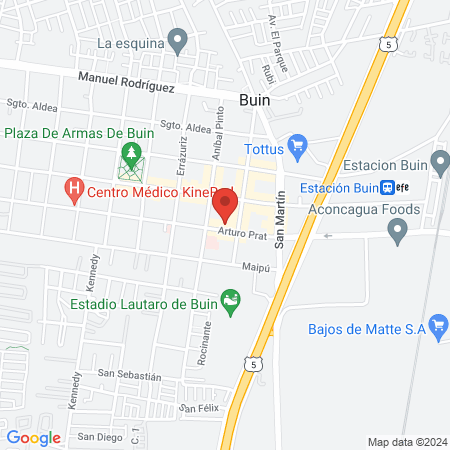 Centro de diagnóstico Buin map