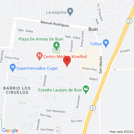 Centro Oftalmológico Doctor Sergio Duarte map