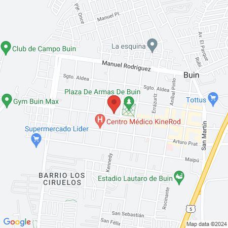 Dentalfenix Buin map