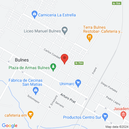 Cuba Salud map