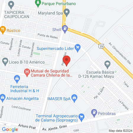 Nails Art Calama map