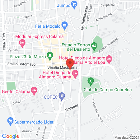 Peluquería unisex myriam map
