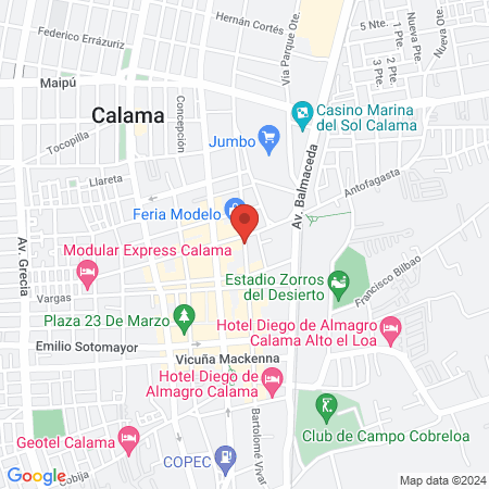 centro de belleza Keli's map
