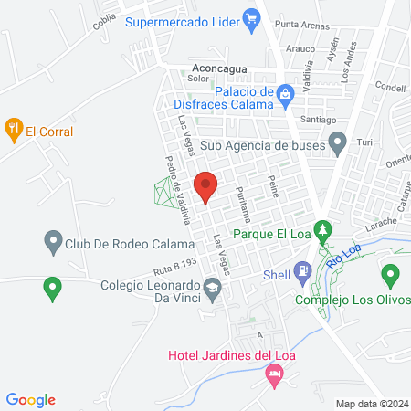 Arterapia Spa map