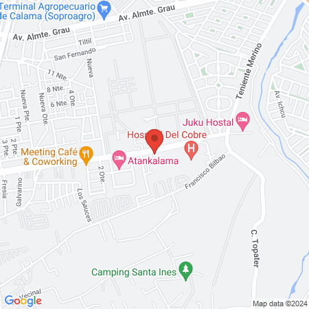 Estilista Isidora Sánchez map
