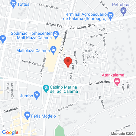 Centro Medico y Odontologico Bocca map