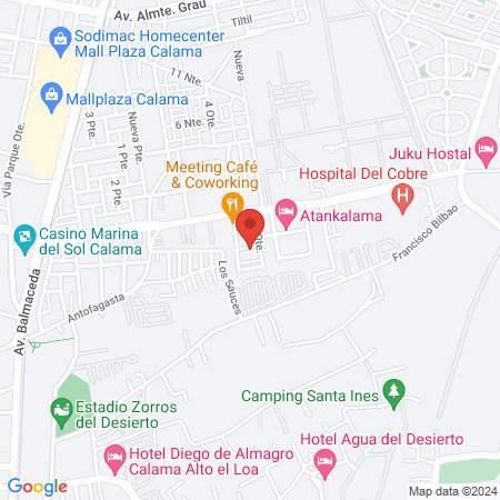 Centro Medico Laboral Miscanti map