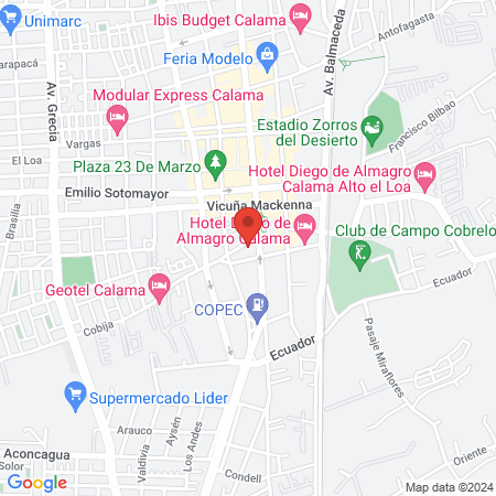 Del Mirador Centro Médico map