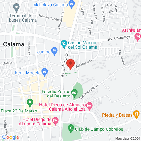 Veterinaria Gecher map