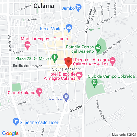 Clínica Odondológica Siempre Sonrie Vicuña Mackenna map