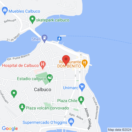 Hospital Calbuco map
