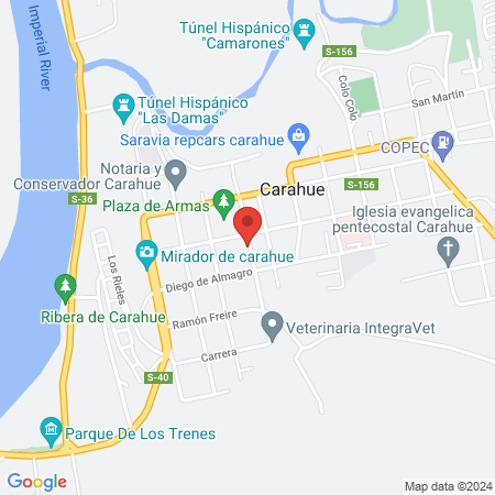 Clínica VS Dental Carahue map