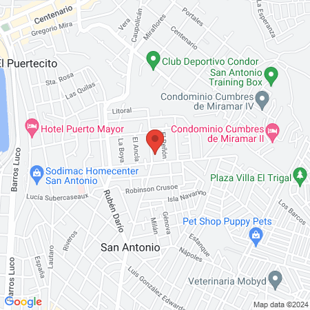 Peluquería Verónica map