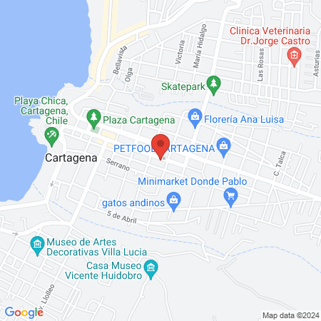 Comercialización , distribución y elaboración de detergente BAMM S.P.A map