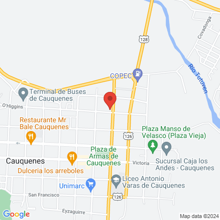 Mutual de Seguridad Camara Chilena de la Construccion map
