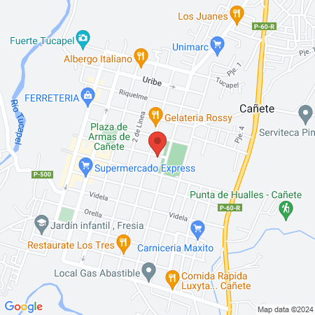 Gimnasio Newen Gym map