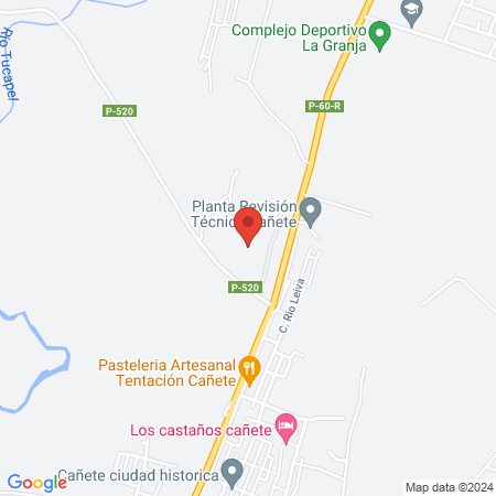 Hospital Intercultural Cañete map