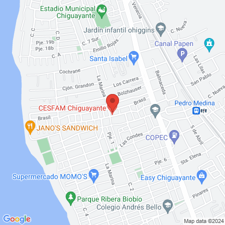 Consultorio Chiguay map