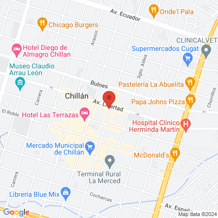 Zoe centro de masajes map