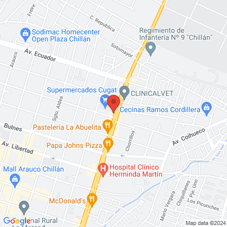 Gimnasio Athos map