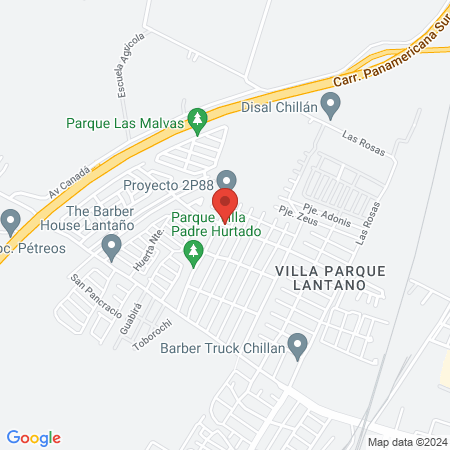 Barbería parque lantaño map