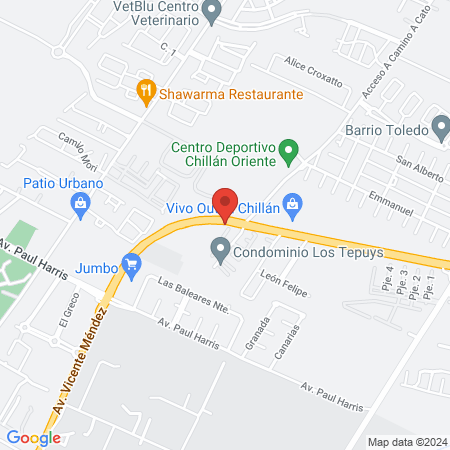 Club Alquimia map