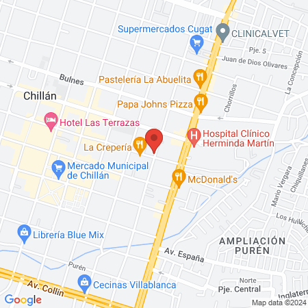 Franja Odontología map