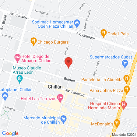 Clínica de la Piel map