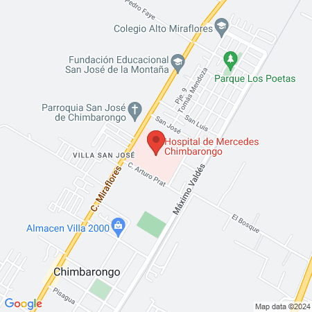 Hospital de Mercedes Chimbarongo map